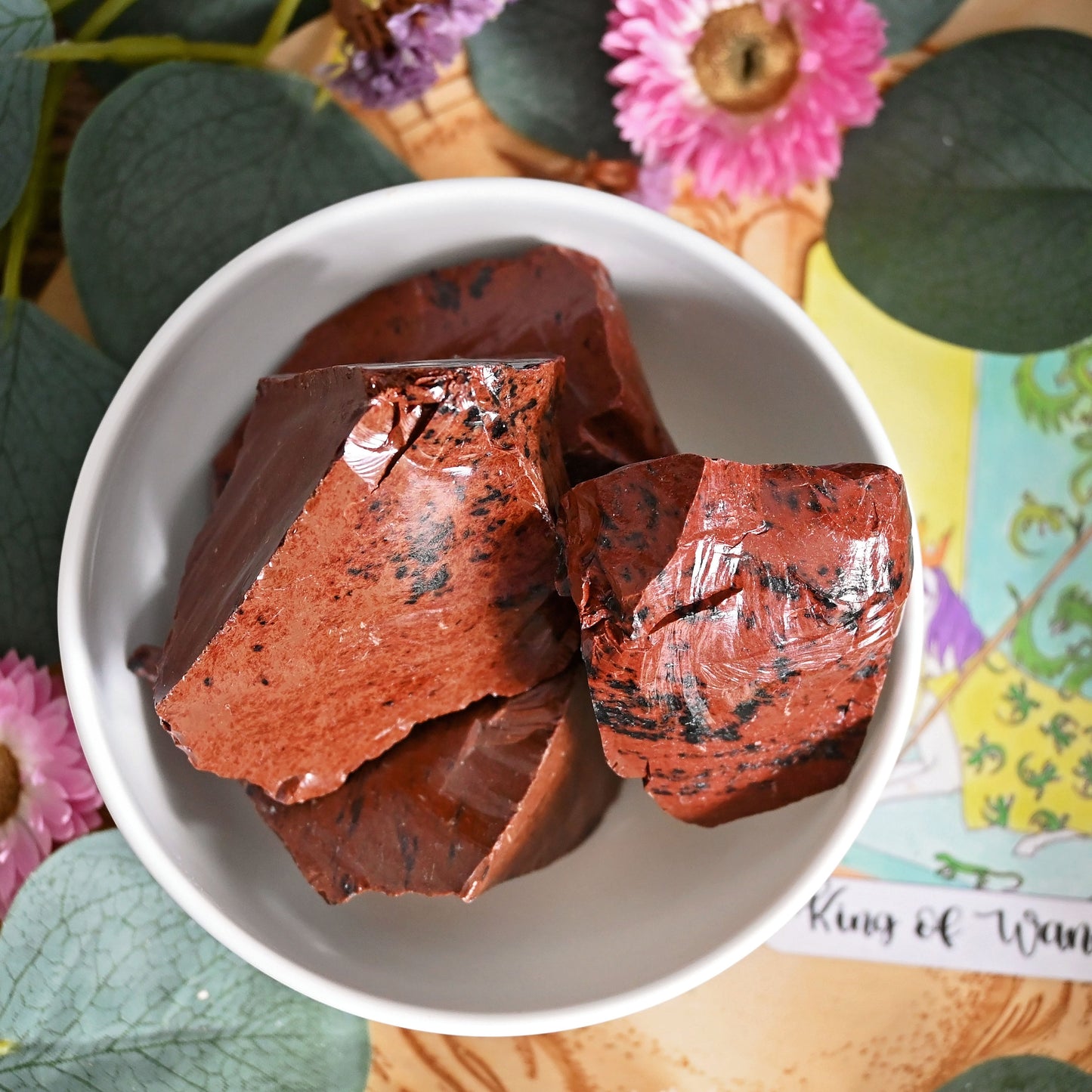 Mahogany Obsidian Raw Chunk - Medium