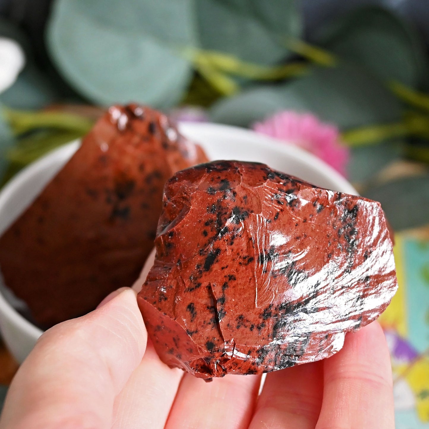 Mahogany Obsidian Raw Chunk - Medium