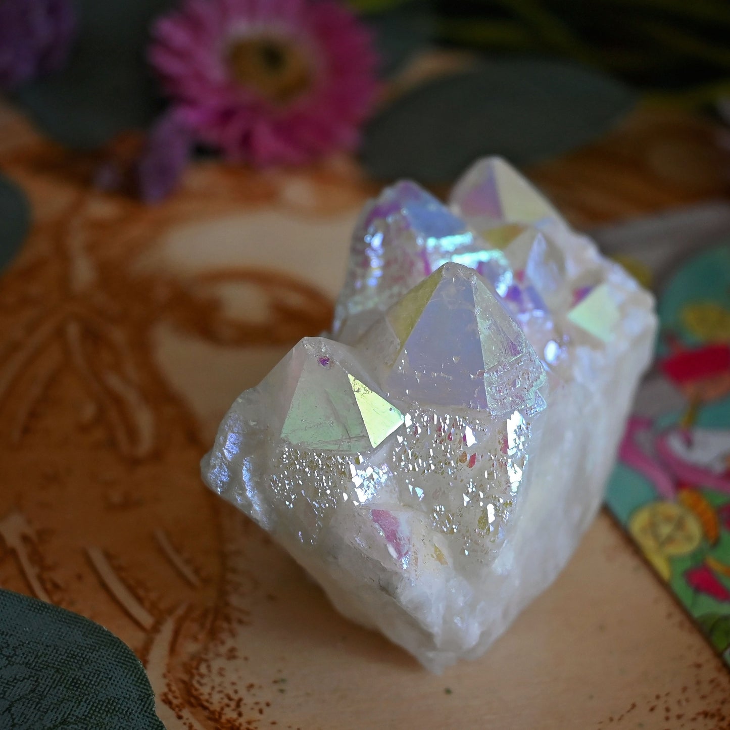 Angel Aura Quartz Cluster #2