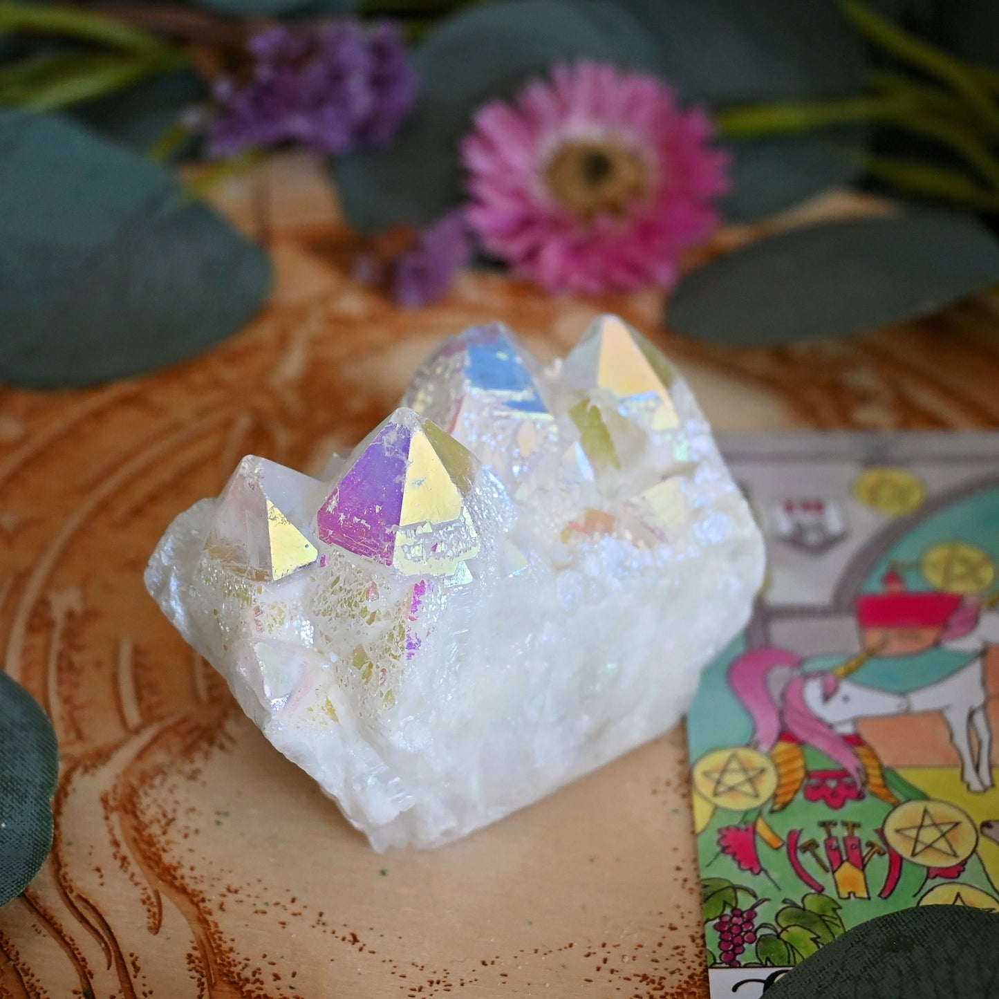 Angel Aura Quartz Cluster #2