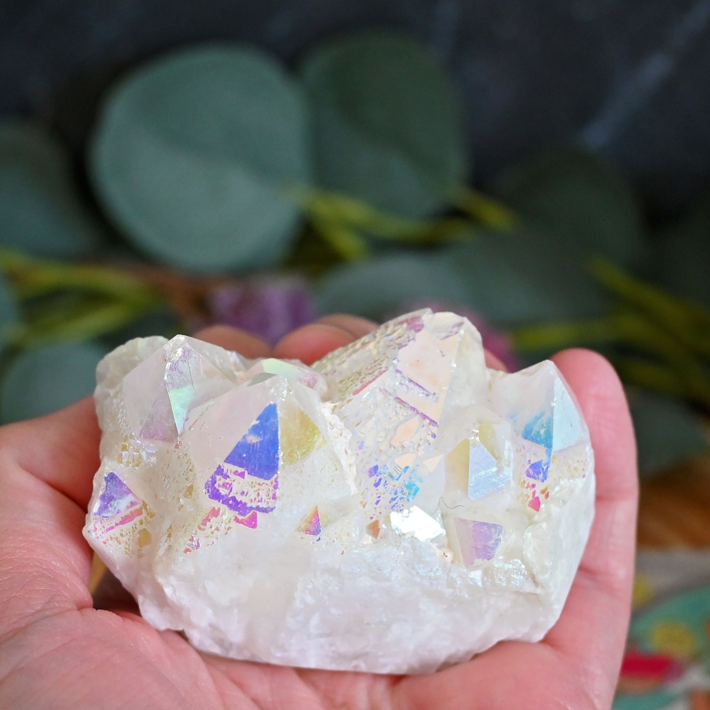 Angel Aura Quartz Cluster #2
