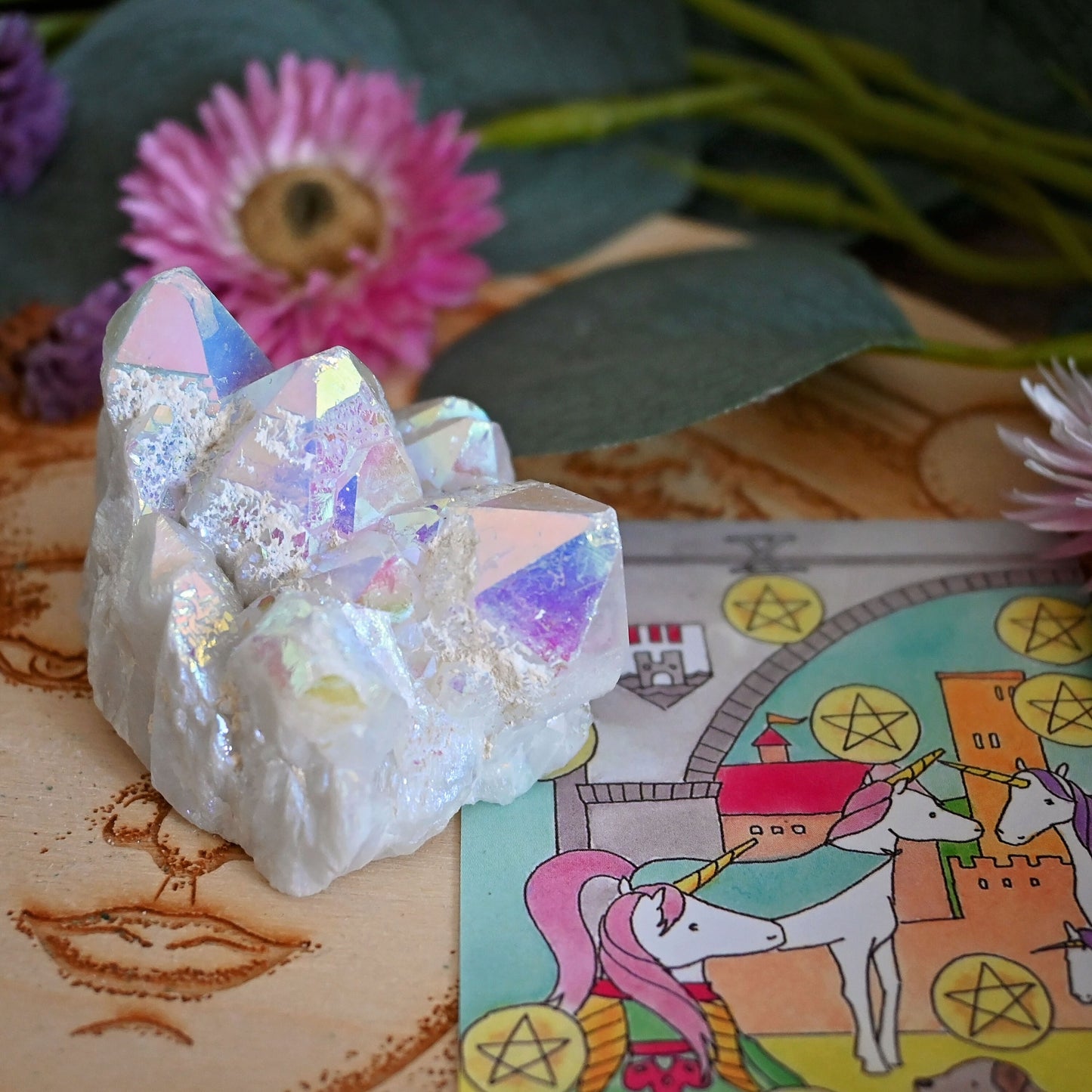 Angel Aura Quartz Cluster #3