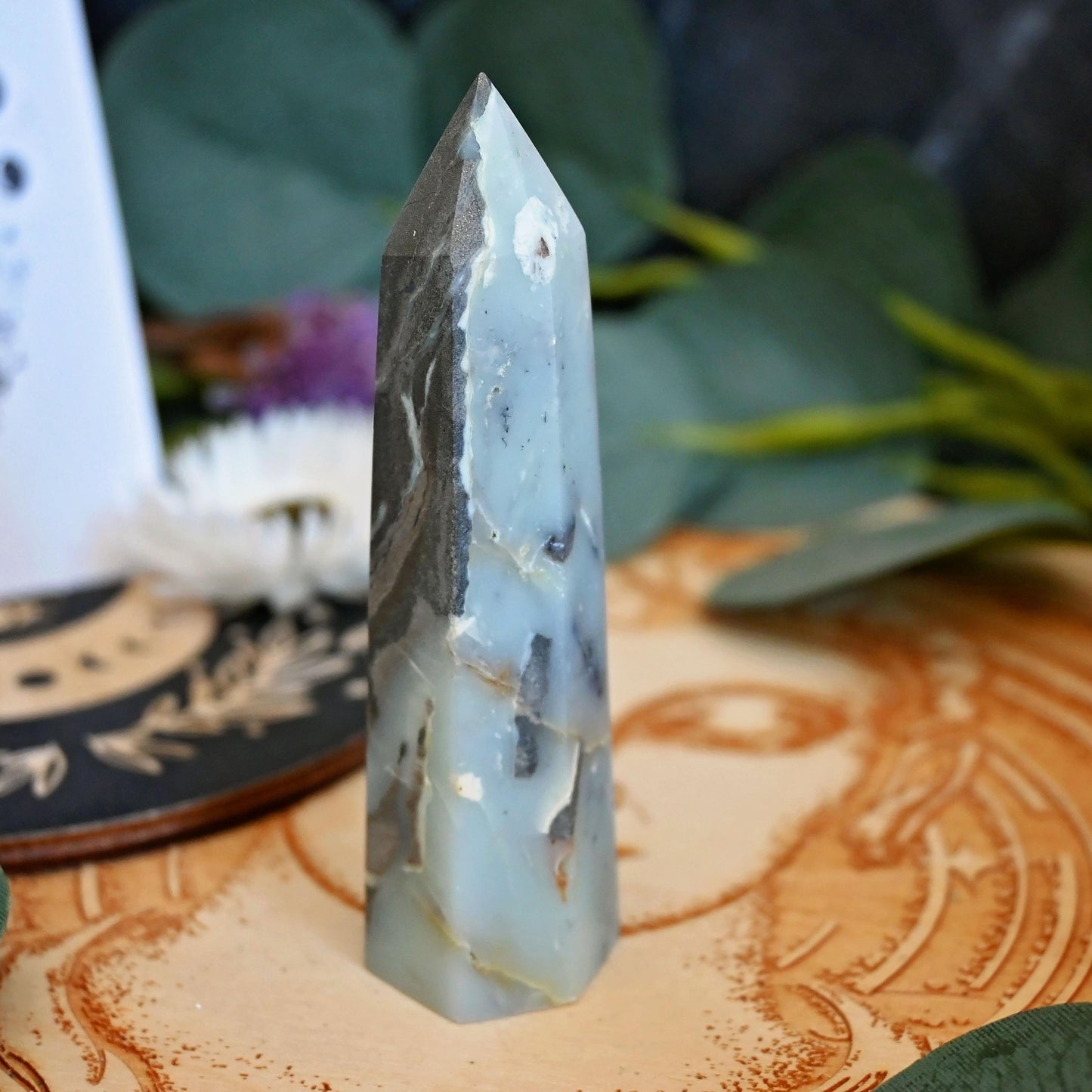 Caribbean Calcite with Pyrite Point #5
