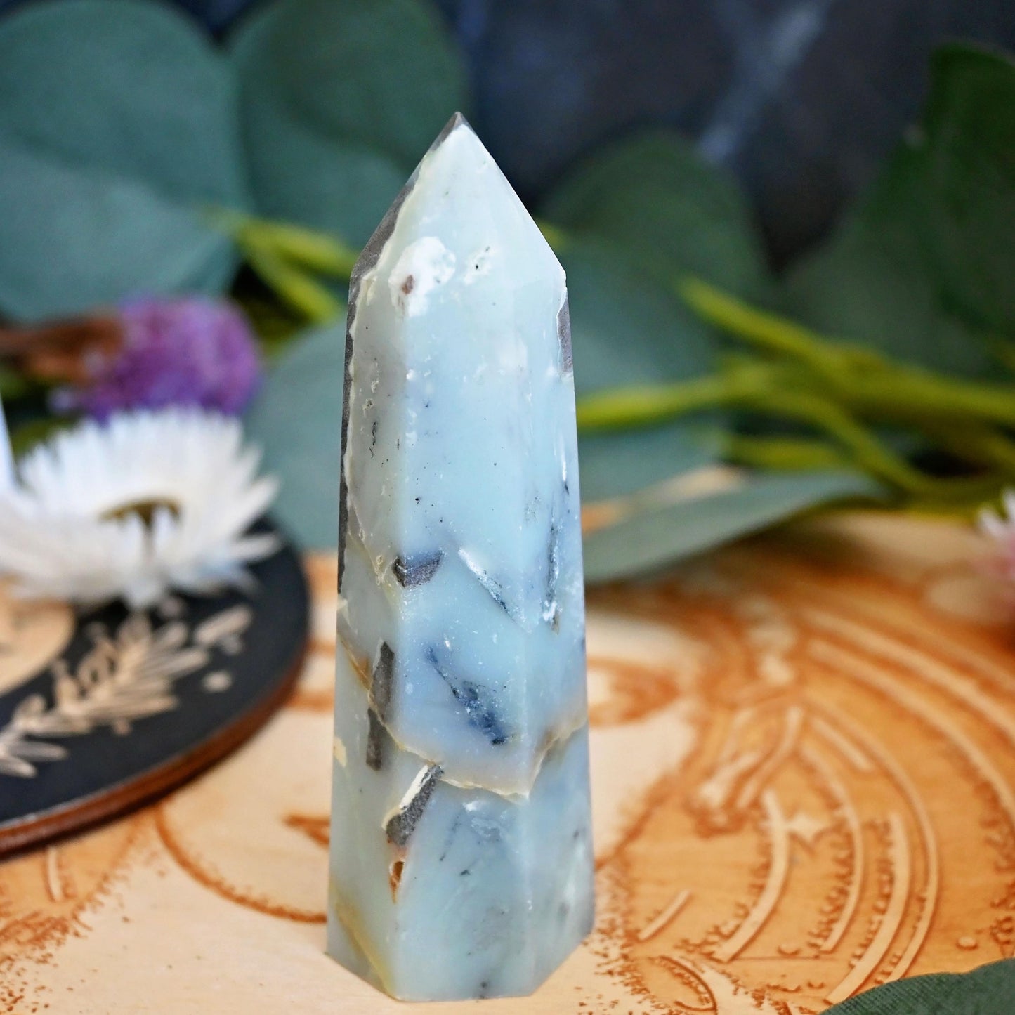 Caribbean Calcite with Pyrite Point #5