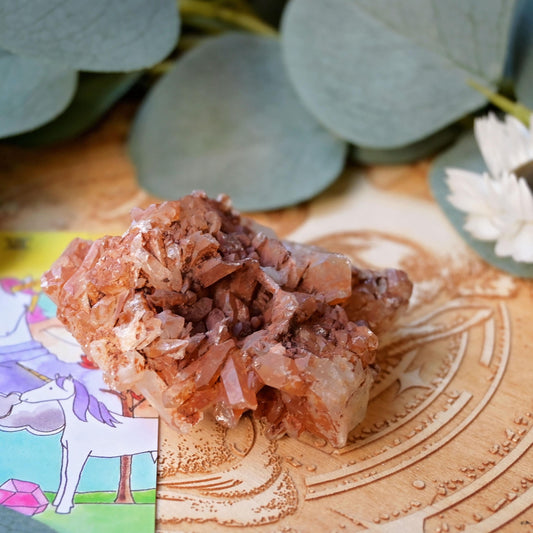 Tangerine Quartz Cluster #1