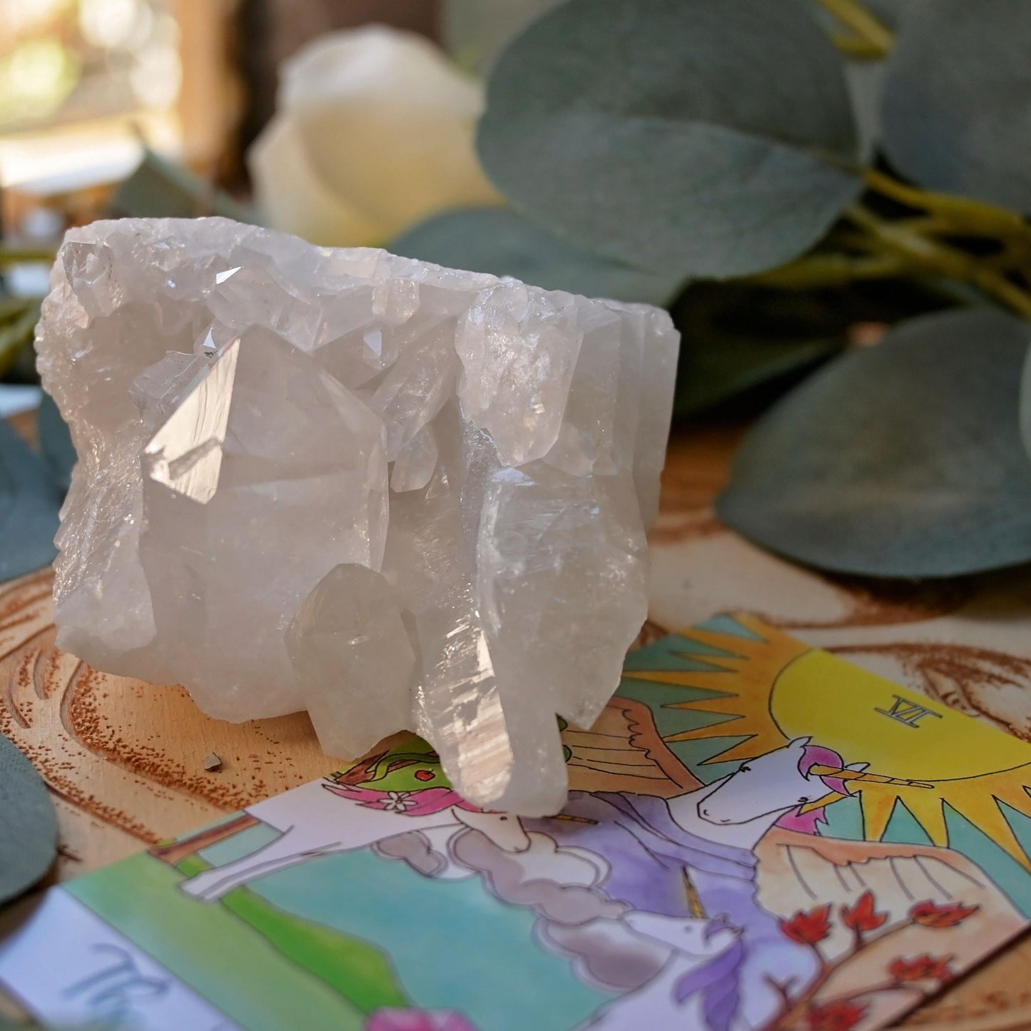A Grade Clear Quartz Cluster #2