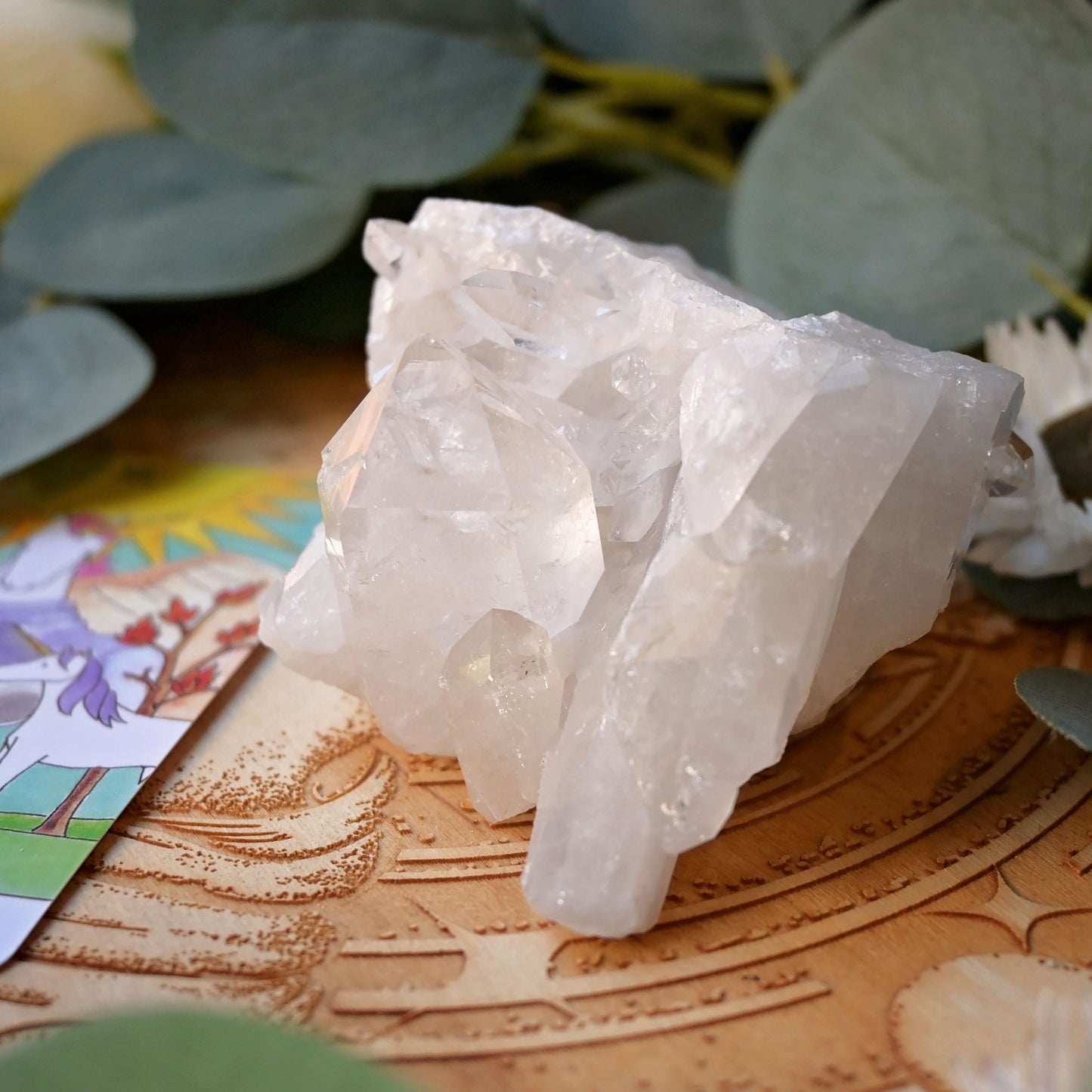 A Grade Clear Quartz Cluster #2