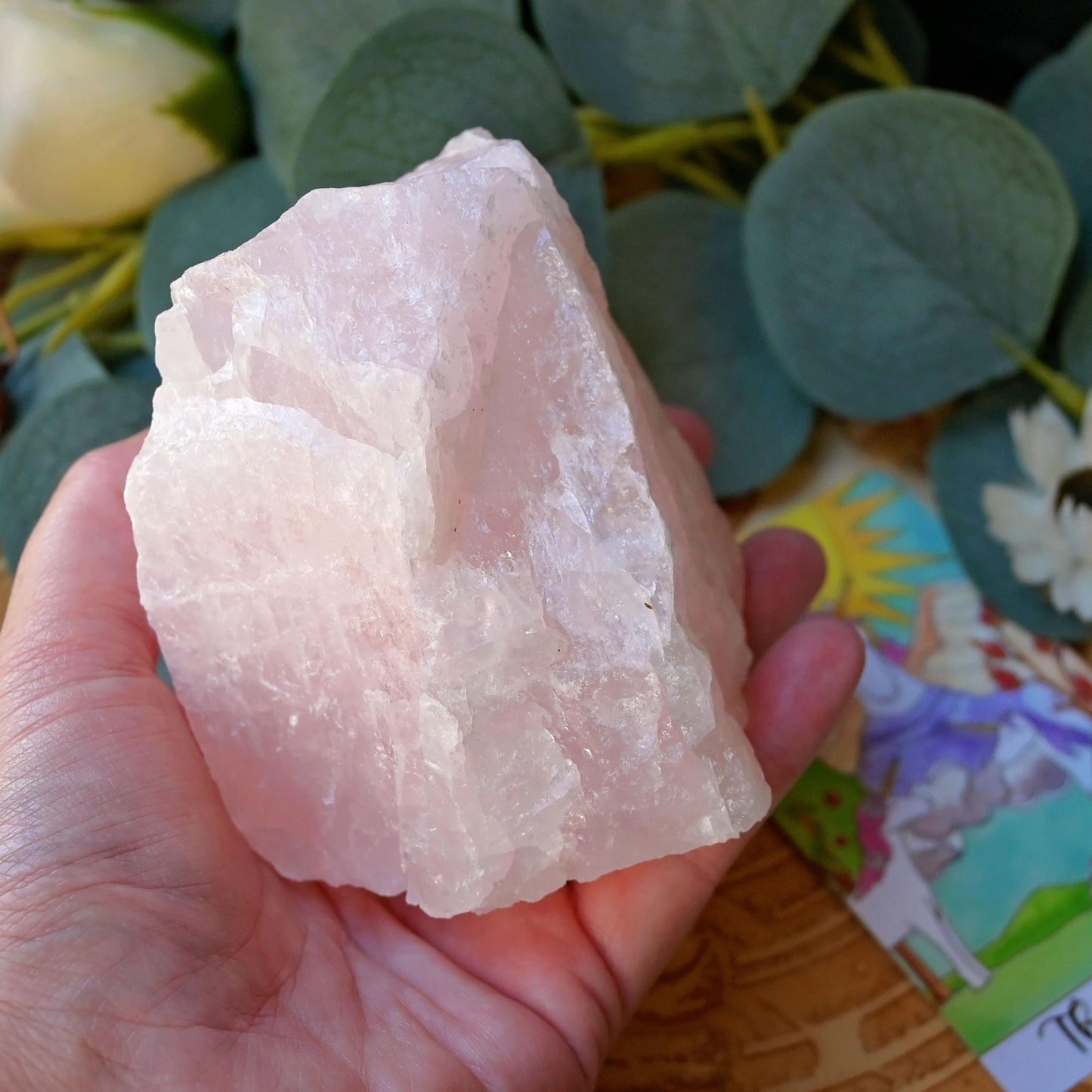 Rose Quartz Raw Chunk #1
