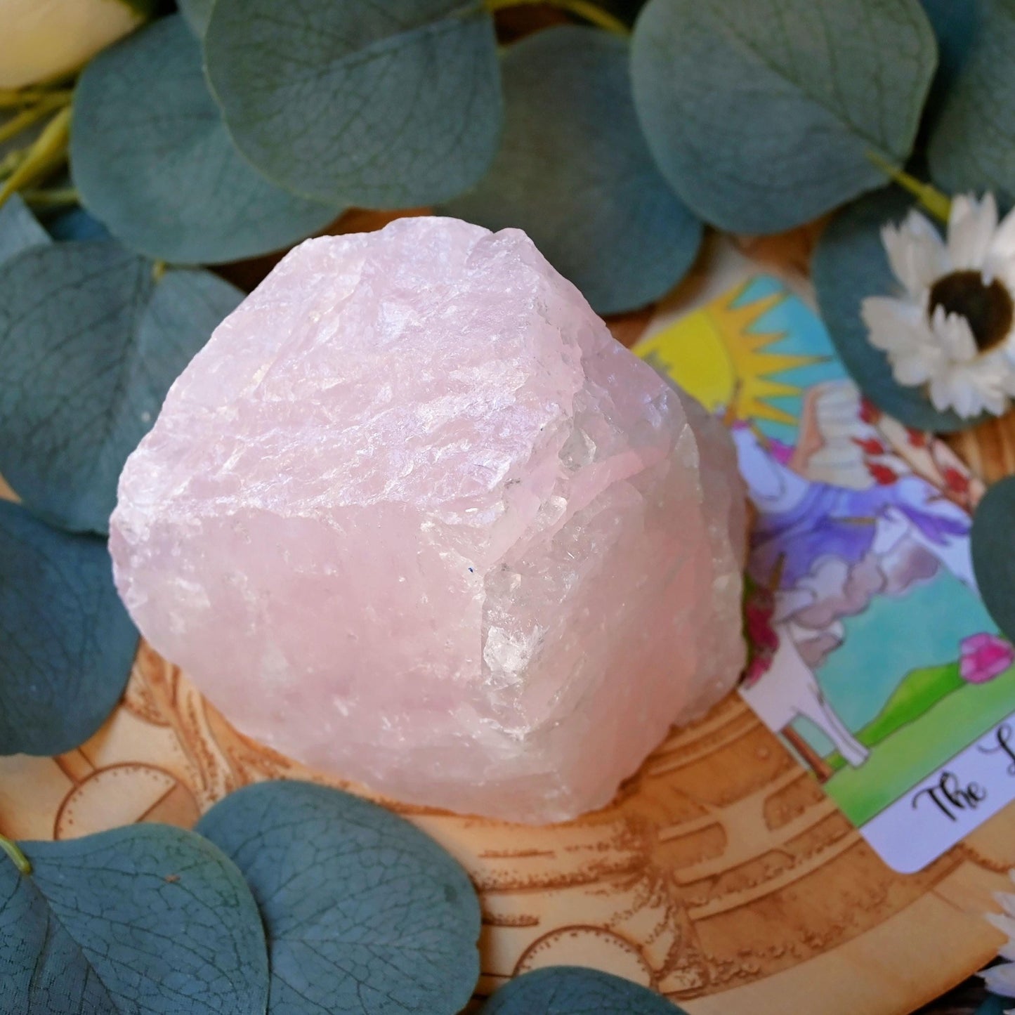 Rose Quartz Raw Chunk #1