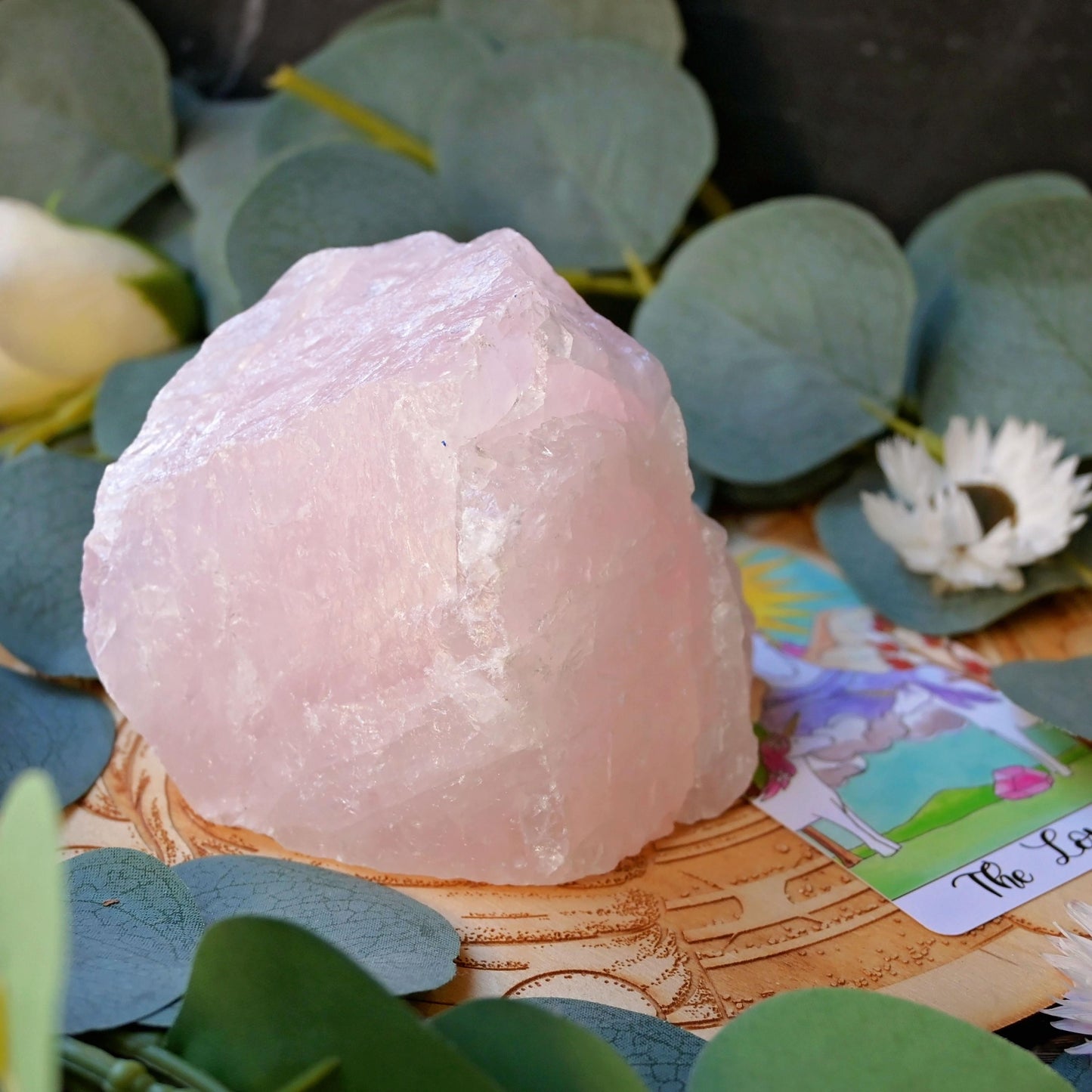 Rose Quartz Raw Chunk #1